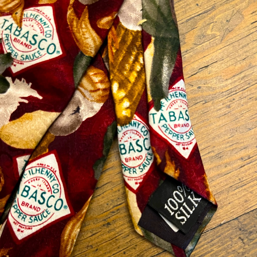 TABASCO Crab 🦀 Crab Boil Seafood NeckTie